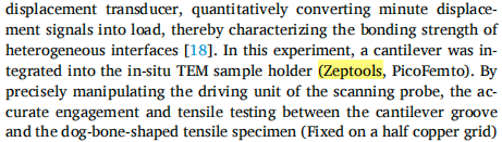澤攸科技原位TEM